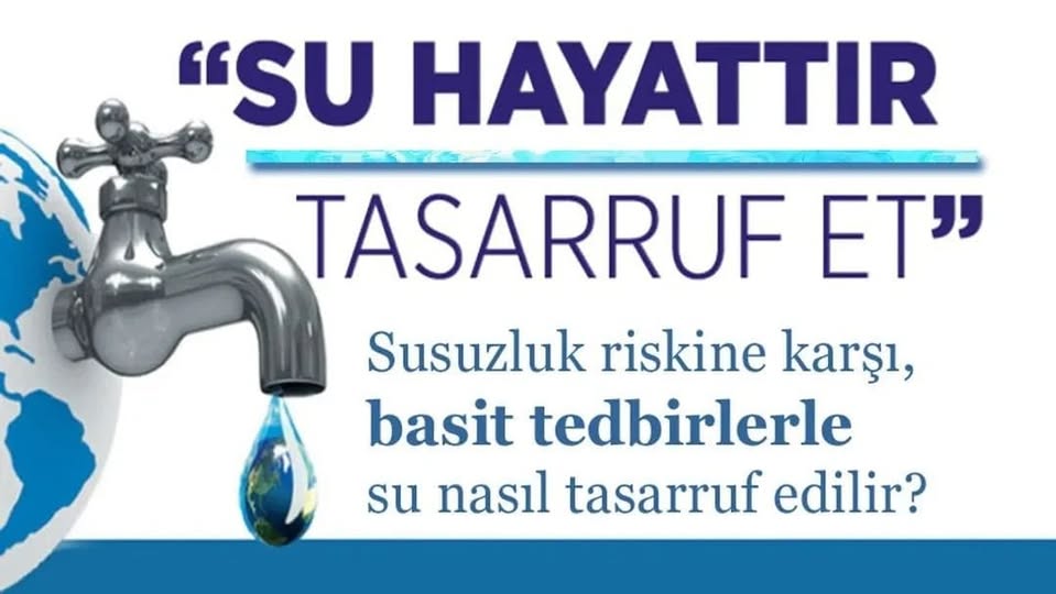 Düzağaç'ta Su Kesintisi Önlemi: İçme Suyu Tasarrufu Çağrısı