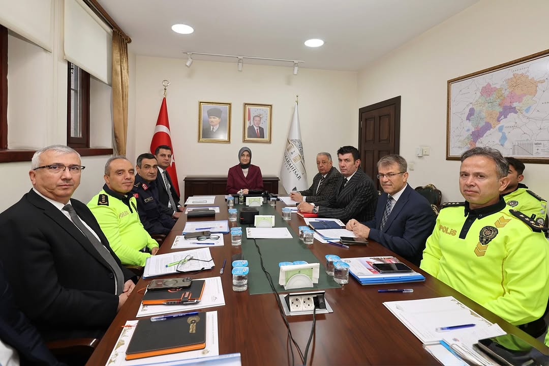 Afyonkarahisar Belediyesi, Karayolu Trafik Güvenliği Strateji Toplantısı'na Katıldı